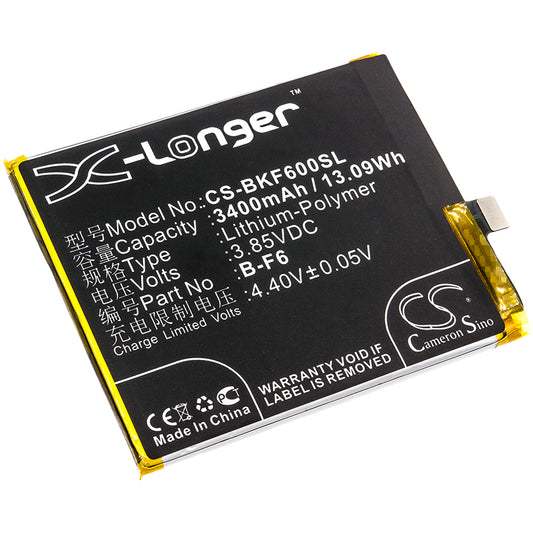 Replacement Battery for Vivo | BBK NEX – Mobile, SmartPhone – 3400mAh / 3.85V