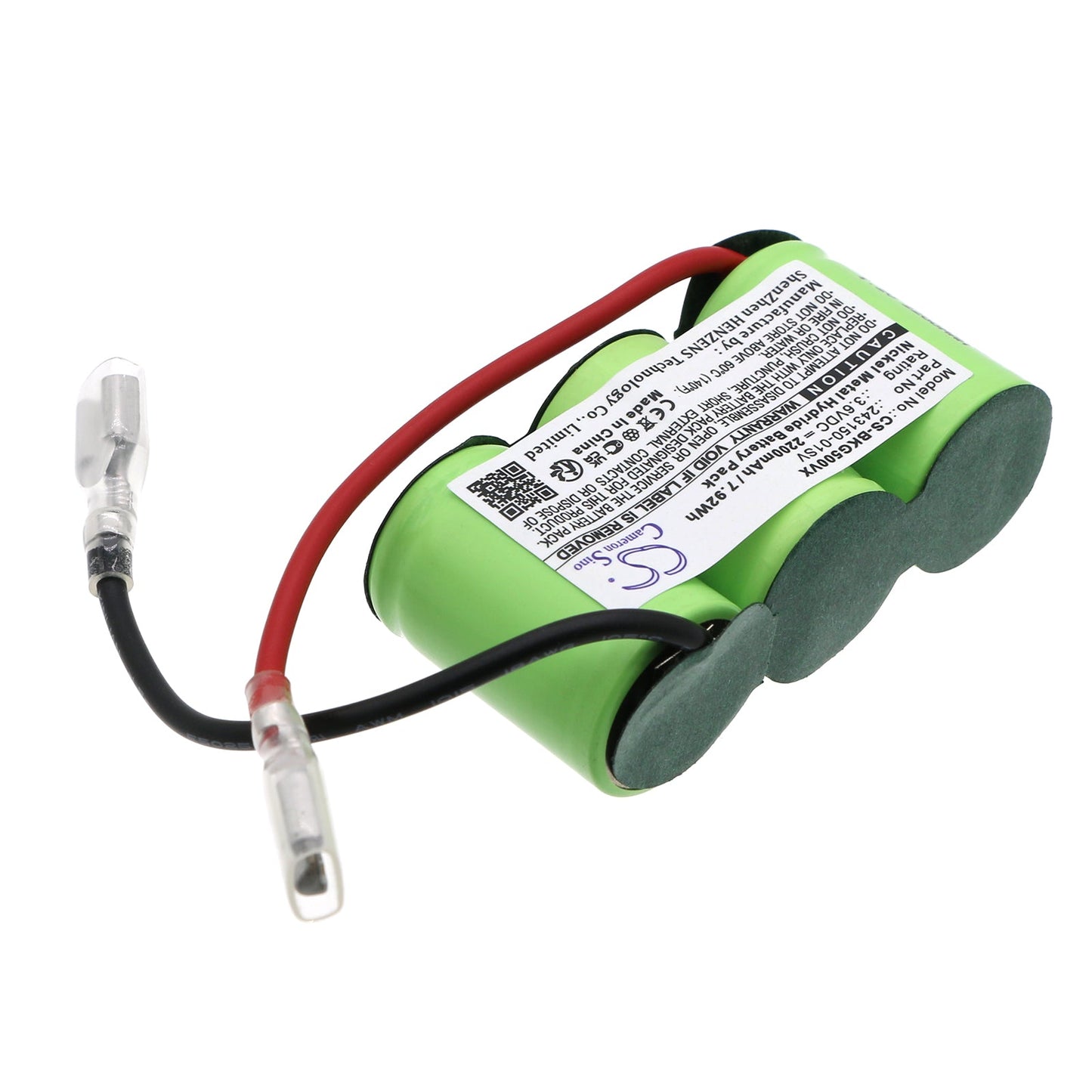 Replacement Battery for Black&Decker  GS500 – Vacuum – 2200mAh / 7.92Wh / 3.6V