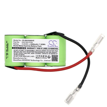 Replacement Battery for Black&Decker  GS500 – Vacuum – 2200mAh / 7.92Wh / 3.6V