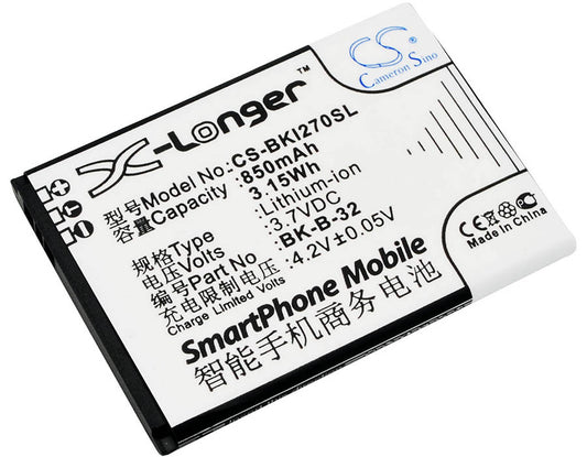 Replacement Battery for BBK VIVO I270B – Mobile, SmartPhone – 850mAh / 3.7V