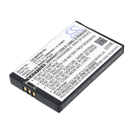 Replacement Battery for Becker Traffic Assist Pro – GPS, Navigator – 1200mAh / 3.7V