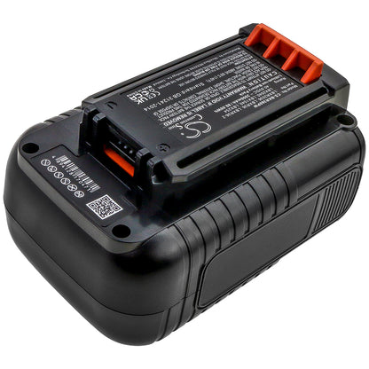 Replacement Battery for Black & Decker  40V MAX 12 in Cordless Chainsa – Power Tools – 2000mAh / 80.00Wh / 40.0V