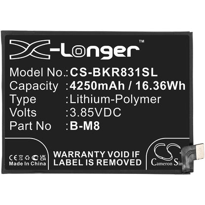 Replacement Battery for Vivo NEO 3 – Mobile, SmartPhone – 4250mAh / 3.85V