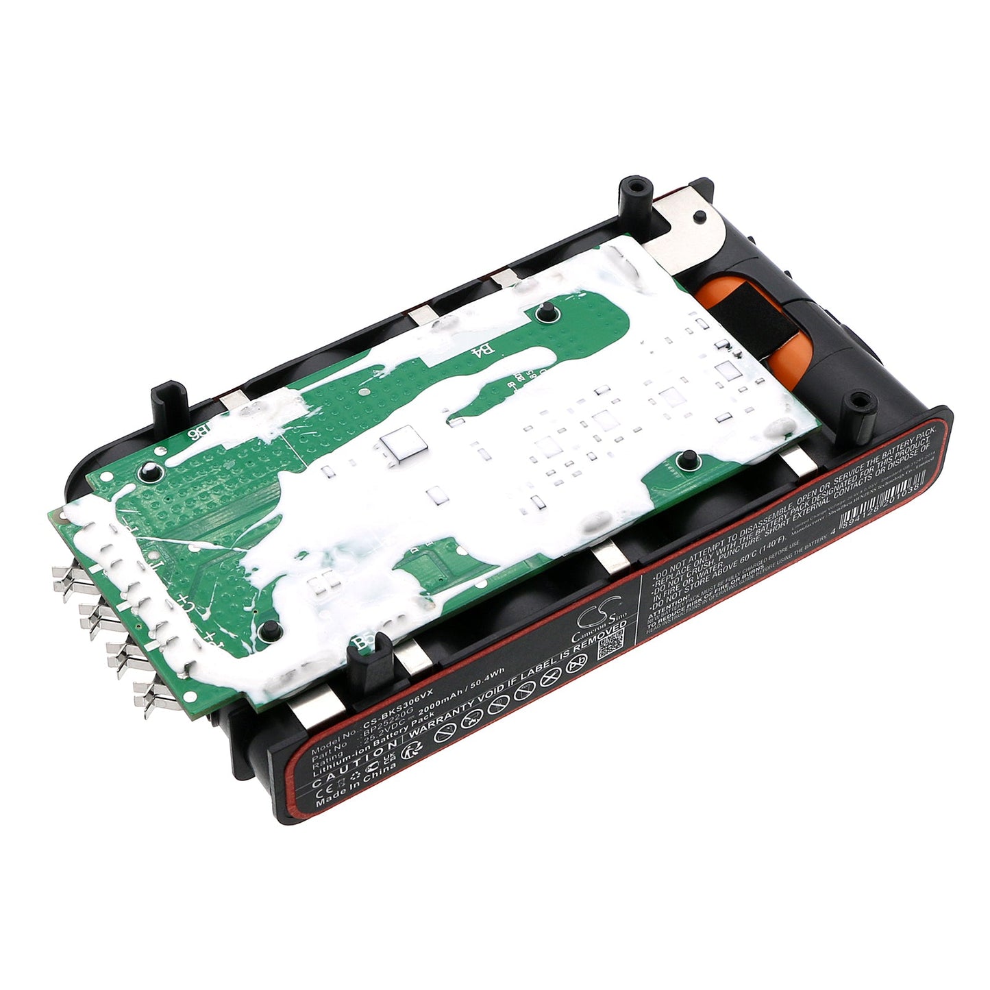 Replacement Battery for Beko  Arcelik SD-3061 – Vacuum – 2000mAh / 50.4Wh / 25.2V