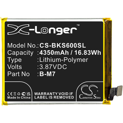 Replacement Battery for Vivo S6 5G – Mobile, SmartPhone – 4350mAh / 3.87V