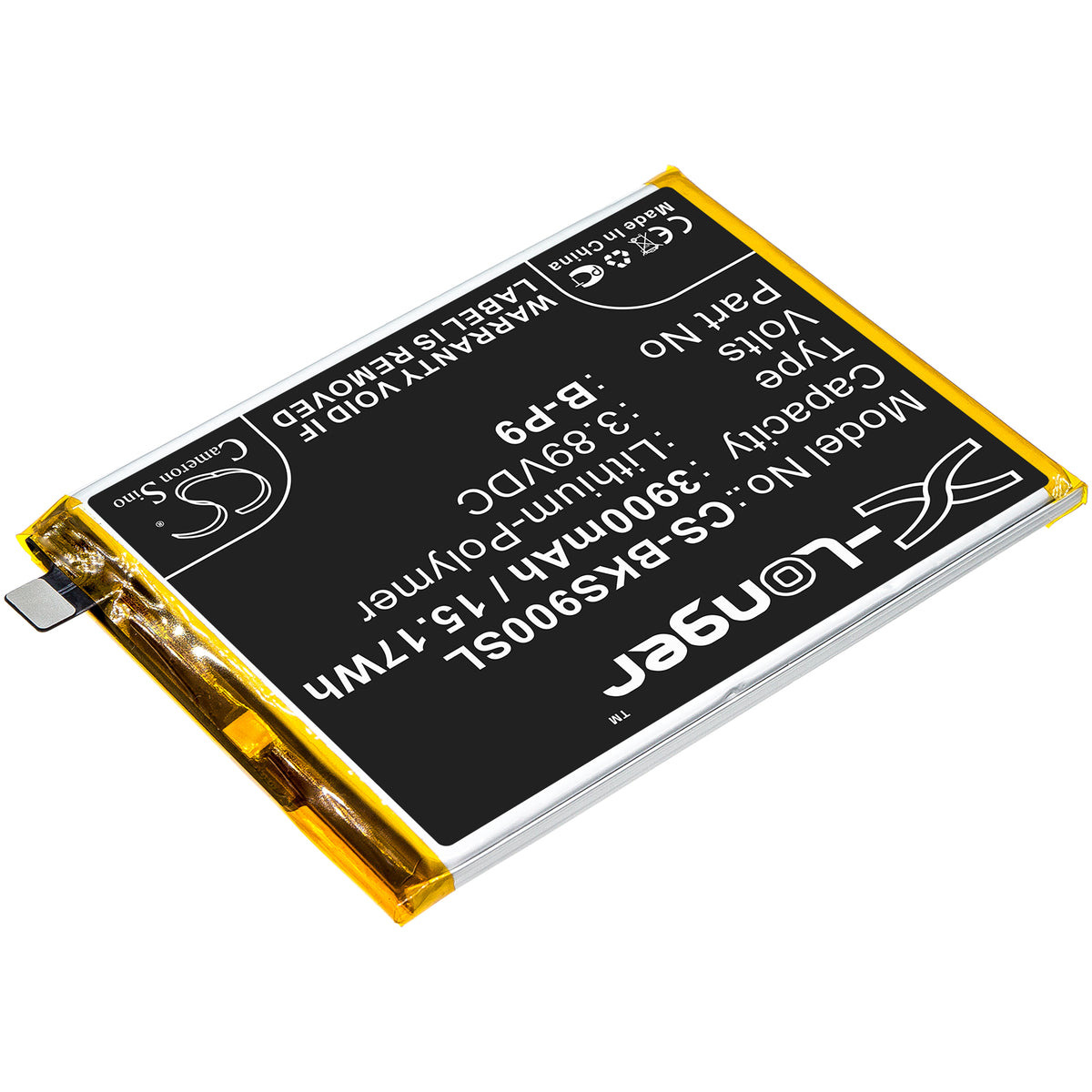 Replacement Battery for Vivo S9 – Mobile, SmartPhone – 3900mAh / 3.89V