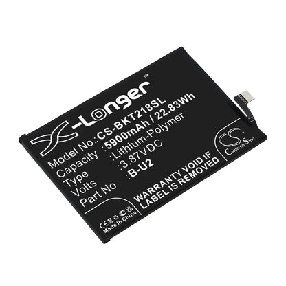 Replacement Battery for Vivo T2x – Mobile, SmartPhone – 5900mAh / 3.87V