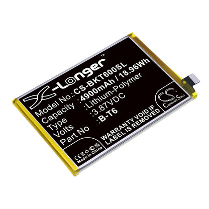 Replacement Battery for Vivo IQOO Z6 5G – Mobile, SmartPhone – 4900mAh / 3.87V