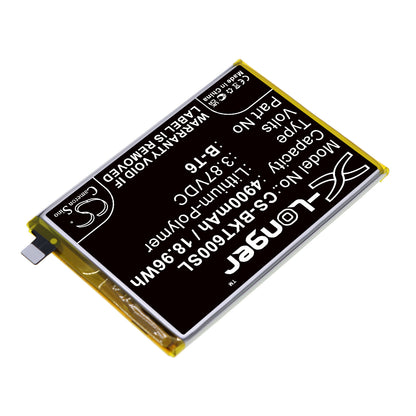 Replacement Battery for Vivo IQOO Z6 5G – Mobile, SmartPhone – 4900mAh / 3.87V