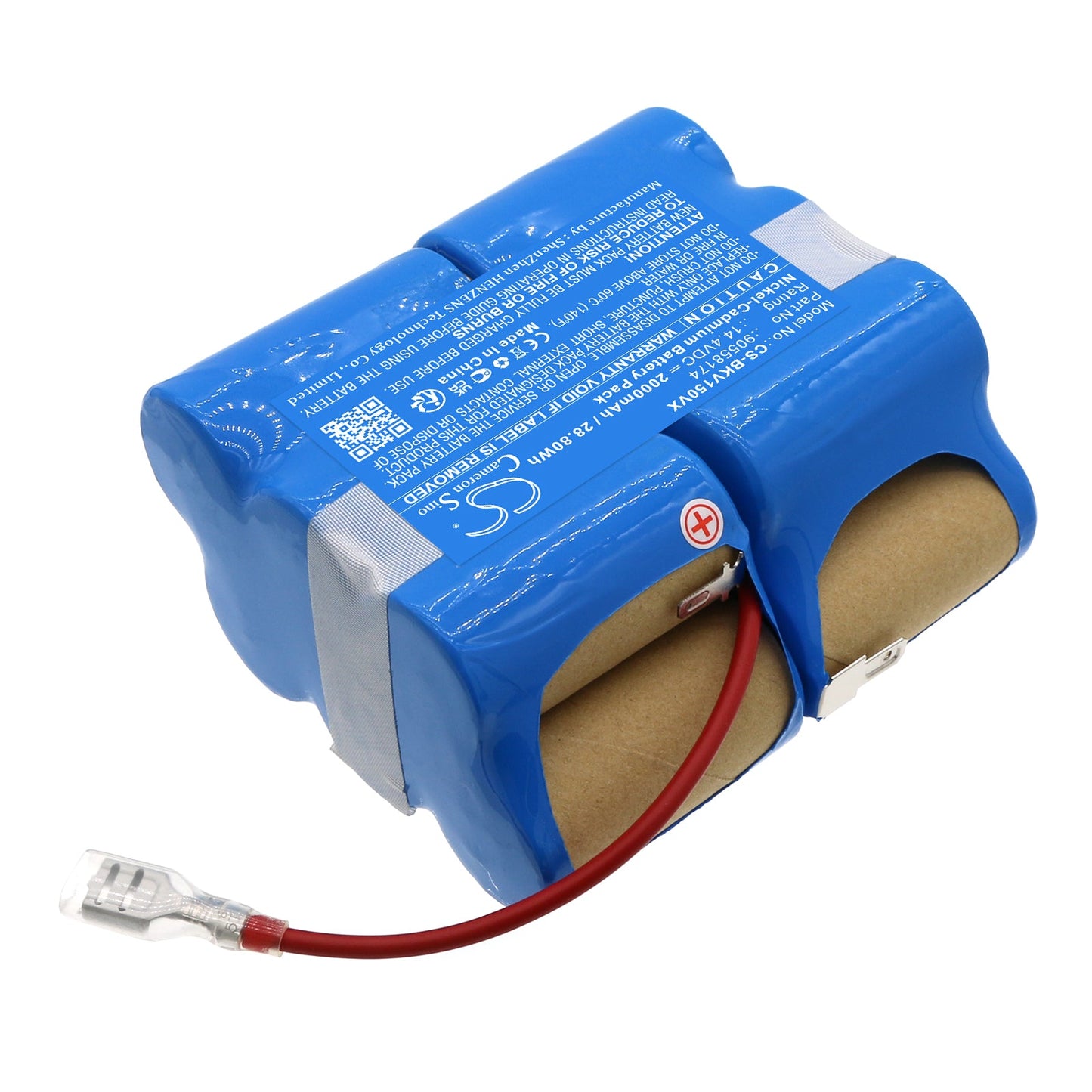 Replacement Battery for Black&Decker  14.4V DustBuster – Vacuum – 2000mAh / 28.8Wh / 14.4V