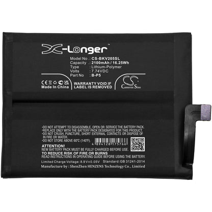 Replacement Battery for Vivo iQOO Neo5 5G – Mobile, SmartPhone – 2100mAh / 7.74V