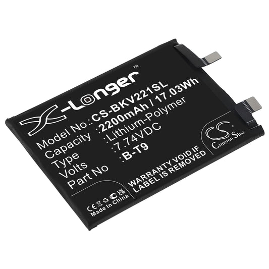Replacement Battery for Vivo iQOO 10 5G – Mobile, SmartPhone – 2200mAh / 7.74V