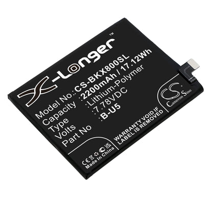 Replacement Battery for Vivo X80 – Mobile, SmartPhone – 2200mAh / 7.78V - image 1