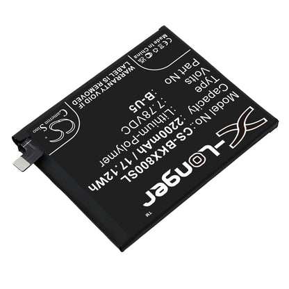 Replacement Battery for Vivo X80 – Mobile, SmartPhone – 2200mAh / 7.78V