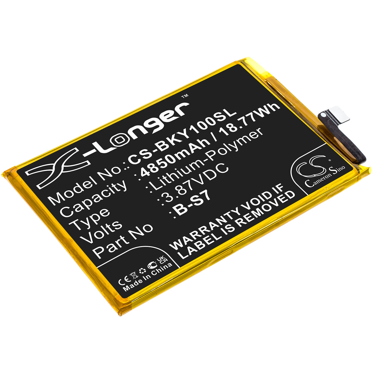 Replacement Battery for Vivo Y01 – Mobile, SmartPhone – 4850mAh / 3.87V