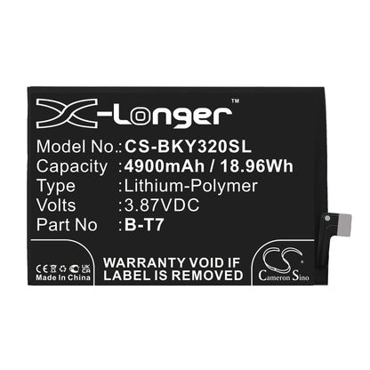 Replacement Battery for Vivo Y32 – Mobile, SmartPhone – 4900mAh / 3.87V