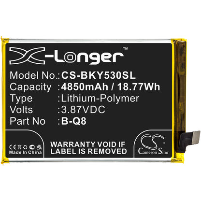 Replacement Battery for Vivo Y53s – Mobile, SmartPhone – 4850mAh / 3.87V