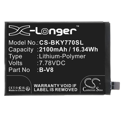 Replacement Battery for Vivo Y77 – Mobile, SmartPhone – 2100mAh / 7.78V