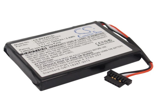 Replacement Battery for Becker Traffic Assist Z200 – GPS, Navigator – 720mAh / 3.7V