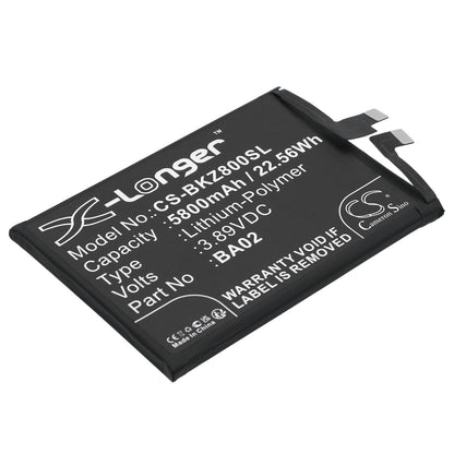 Replacement Battery for Vivo IQOO Z8X – Mobile, SmartPhone – 5800mAh / 3.89V - image 1