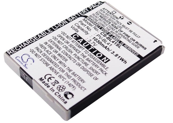 Replacement Battery for T-Mobile Sidekick 2008 – PDA, Pocket PC – 1030mAh / 3.7V - image 1