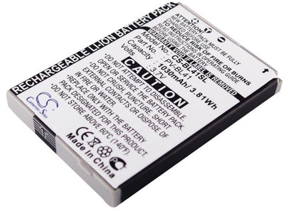 Replacement Battery for T-Mobile Sidekick 2008 – PDA, Pocket PC – 1030mAh / 3.7V - image 1