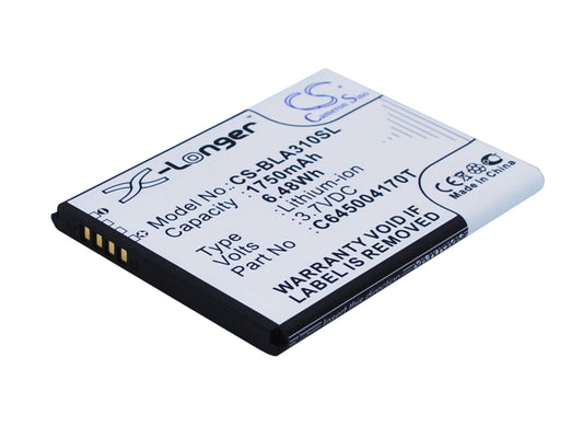 Replacement Battery for BLU Advance 4.5 – Mobile, SmartPhone – 1750mAh / 3.7V
