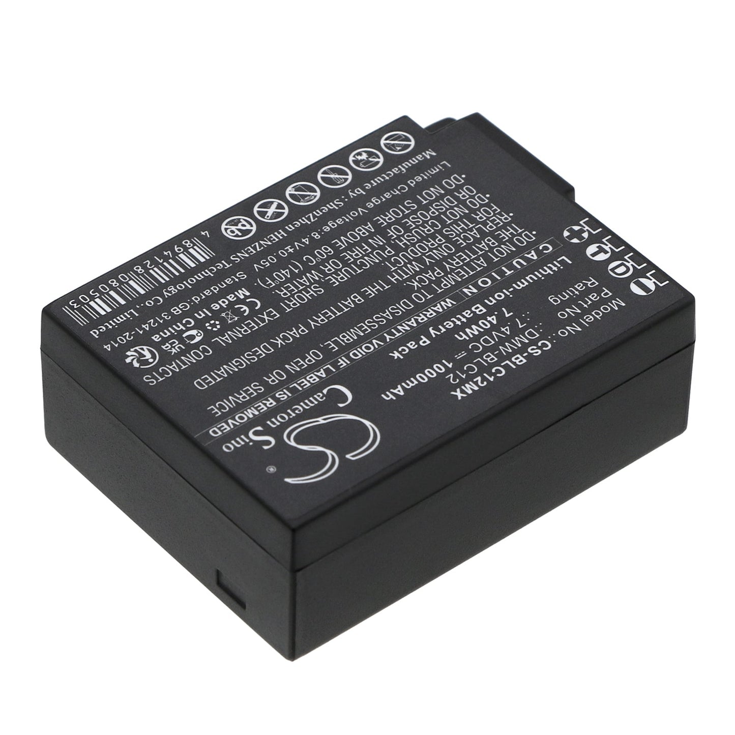 Replacement Battery for Sigma  DP1Q – Camera – 1000mAh / 7.40Wh / 7.4V