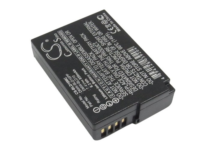 Replacement Battery for Panasonic Lumix DMC-GF2 – Camera – 850mAh / 7.4V - image 1