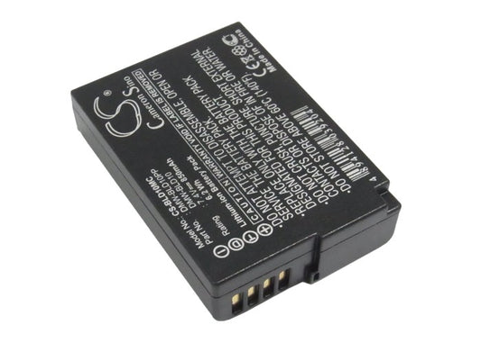 Replacement Battery for Panasonic Lumix DMC-GF2 – Camera – 850mAh / 7.4V - image 1