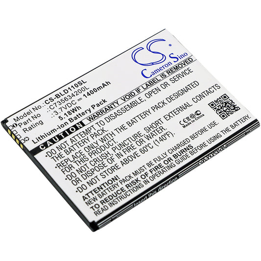 Replacement Battery for BLU Studio M HD – Mobile, SmartPhone – 1400mAh / 3.7V