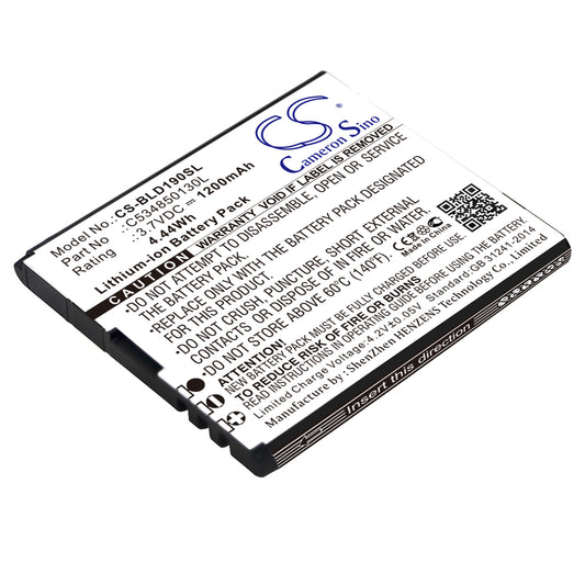 Replacement Battery for BLU Dash Jr 3g – Mobile, SmartPhone – 1200mAh / 3.7V