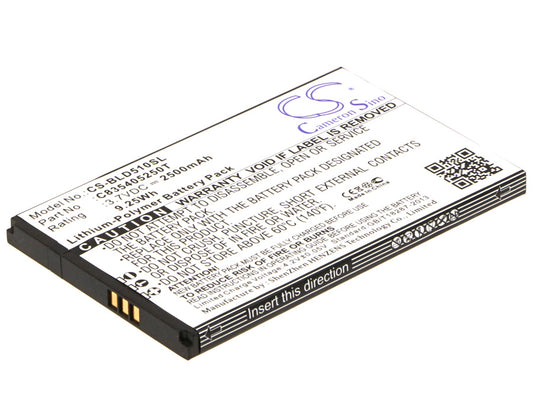 Replacement Battery for BLU Studio 5.3 – Mobile, SmartPhone – 2500mAh / 3.7V