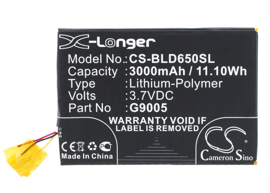 Replacement Battery for BLU Studio 6.0 HD – Mobile, SmartPhone – 3000mAh / 3.7V