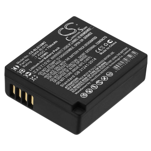 Replacement Battery for Leica | Panasonic D-Lux Type 109 – Camera – 750mAh / 7.4V