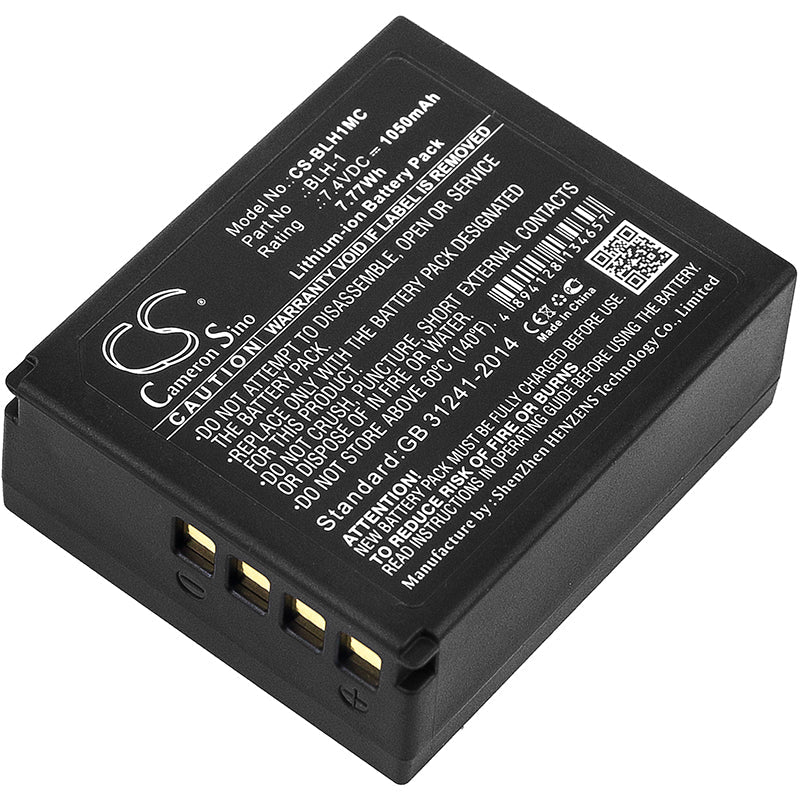 Replacement Battery for OLYMPUS  E-M1 – Camera – 1050mAh / 7.77Wh / 7.4V