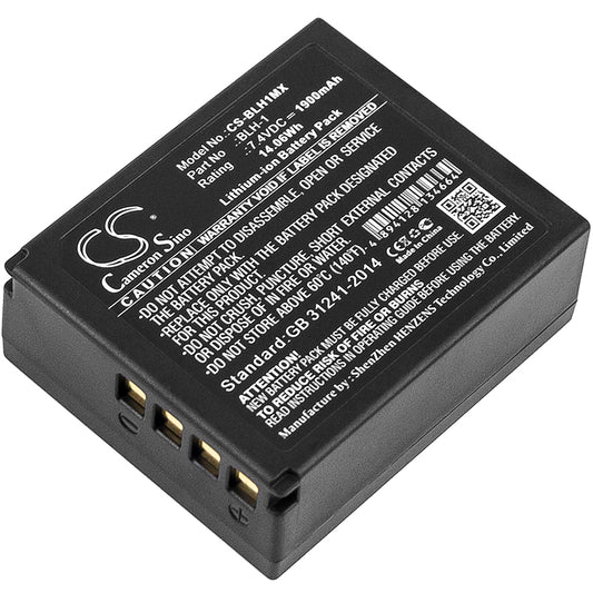 Replacement Battery for Olympus E-M1 Mark II – Camera – 1900mAh / 7.4V