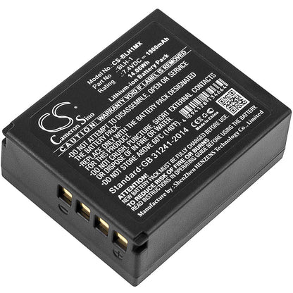 Replacement Battery for OLYMPUS  E-M1 – Camera – 1900mAh / 14.06Wh / 7.4V