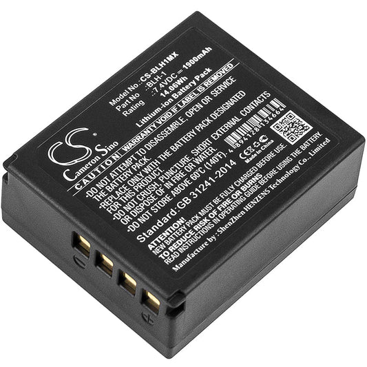 Replacement Battery for OLYMPUS  E-M1 – Camera – 1900mAh / 14.06Wh / 7.4V
