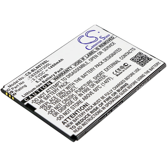 Replacement Battery for BLU Neo X – Mobile, SmartPhone – 1450mAh / 3.7V