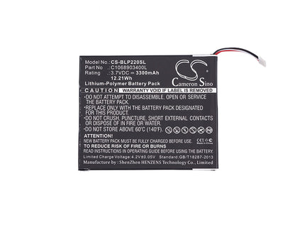 Replacement Battery for BLU TouchBook 8.0 – Tablet – 3300mAh / 3.7V - image 5