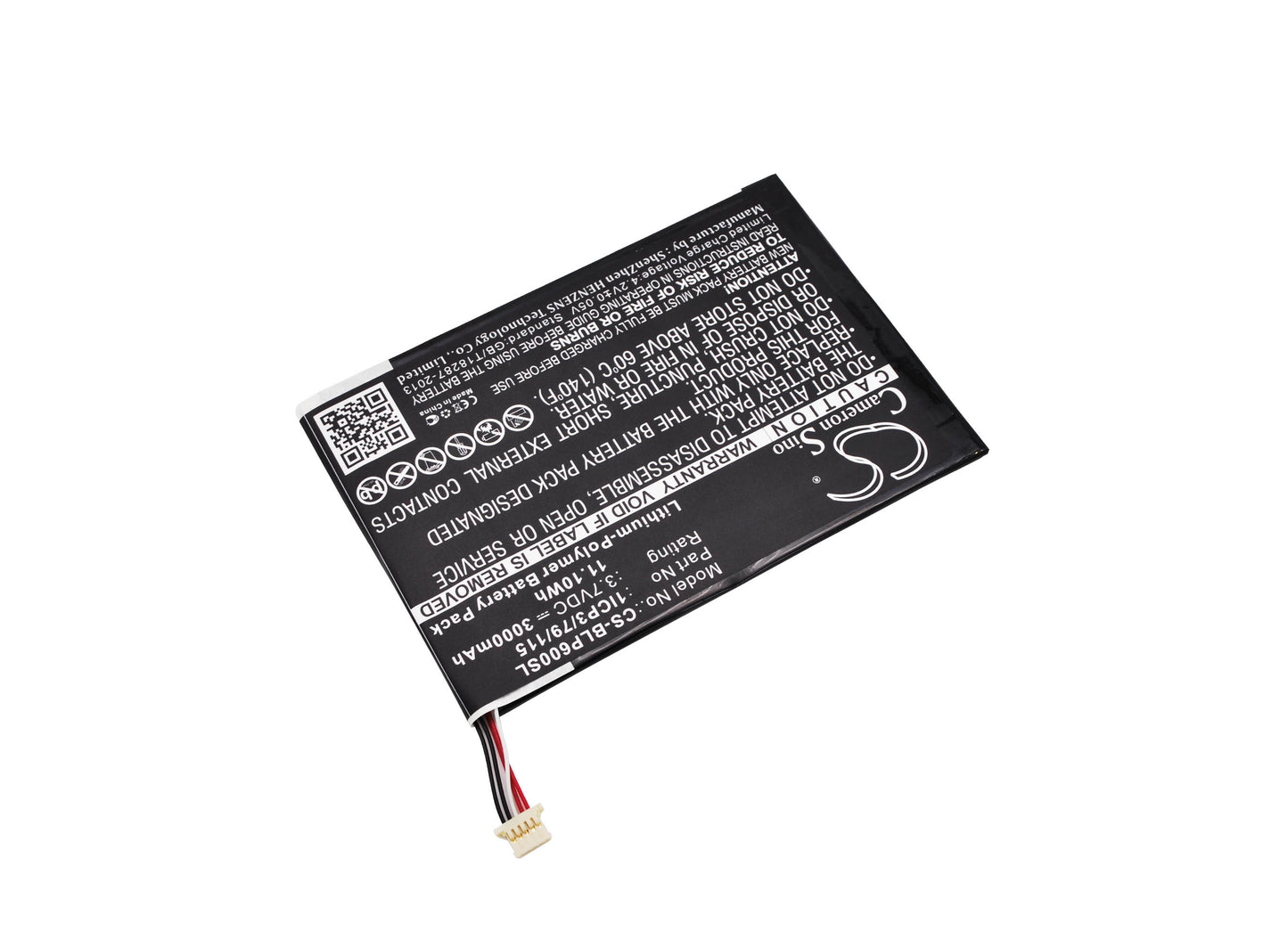 Replacement Battery for BLU TouchBook 7.0 Pro – Tablet – 3000mAh / 3.7V - image 2