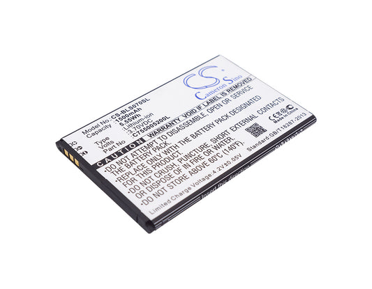 Replacement Battery for BLU Studio Selfie – Mobile, SmartPhone – 1500mAh / 3.7V