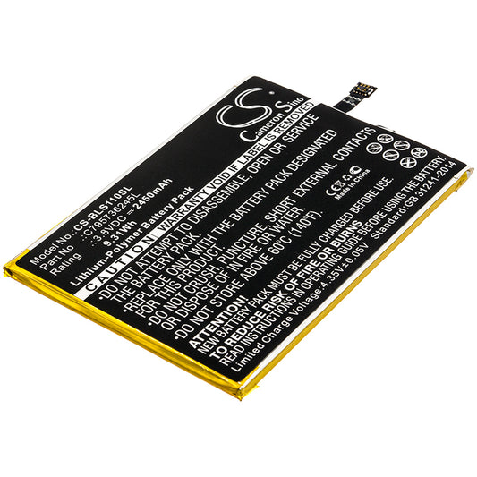 Replacement Battery for BLU Studio One – Mobile, SmartPhone – 2450mAh / 3.8V