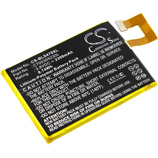 Replacement Battery for BLU Selfie S470 – Mobile, SmartPhone – 2300mAh / 3.8V