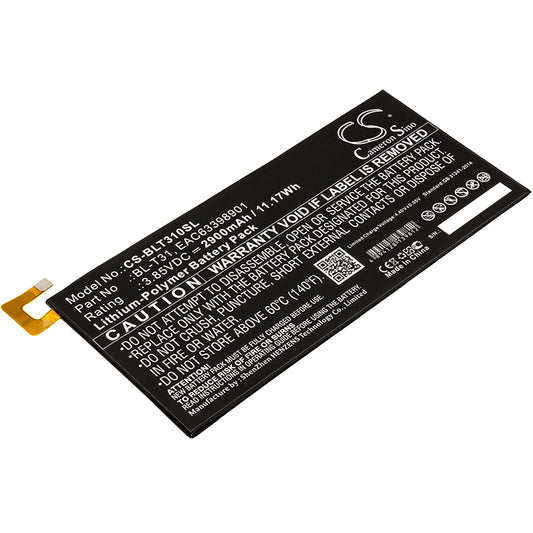 Replacement Battery for LG G Pad F2 8.0 – Tablet – 2900mAh / 3.85V - image 1