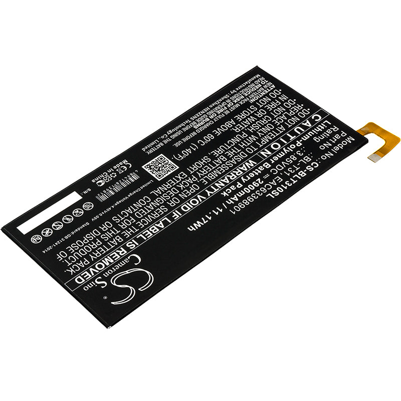 Replacement Battery for LG G Pad F2 8.0 – Tablet – 2900mAh / 3.85V - image 2