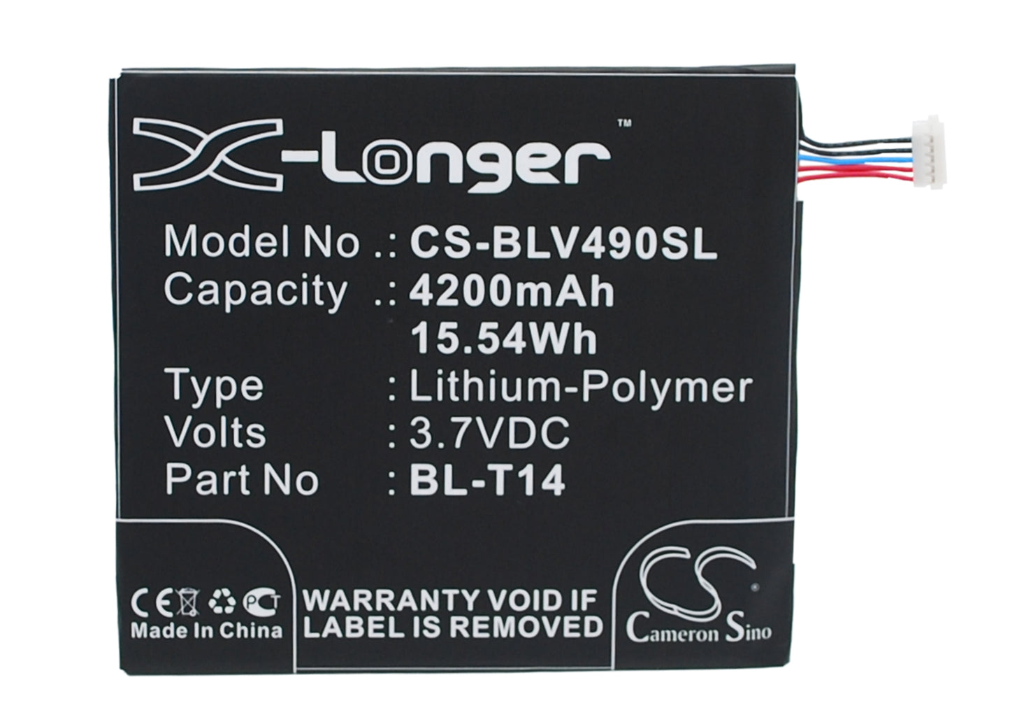 Replacement Battery for LG G Pad 8.0 – Tablet – 4200mAh / 3.7V - image 1