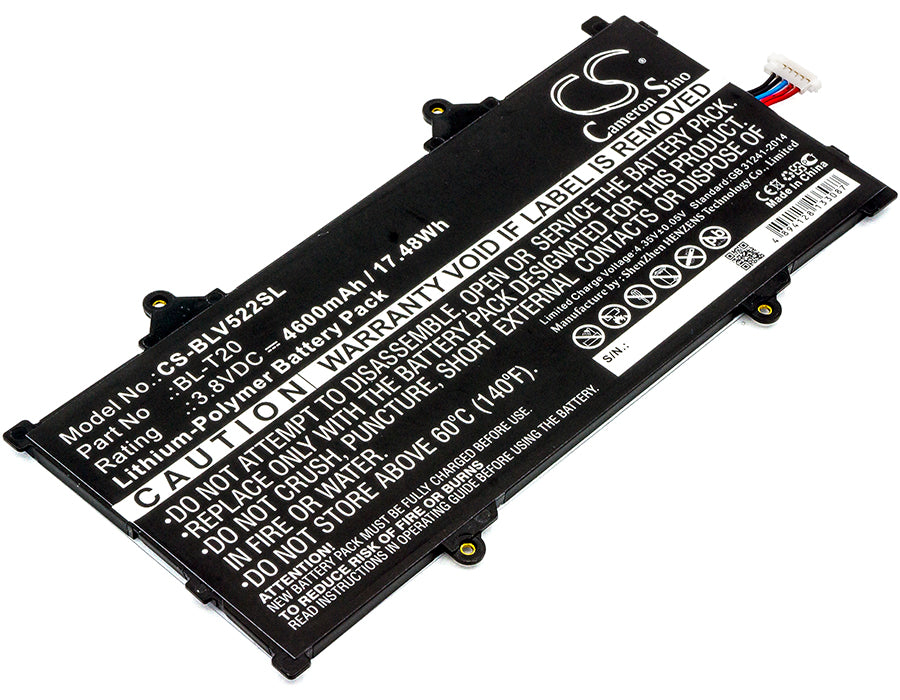 Replacement Battery for LG G Pad X 8.0 – Tablet – 4600mAh / 3.8V - image 1