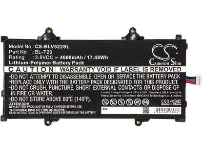 Replacement Battery for LG G Pad X 8.0 – Tablet – 4600mAh / 3.8V - image 3